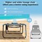 Costway 1/2 PCS Oversize Folding Chaise Lounge with Backrest Detachable Pillow Pocket